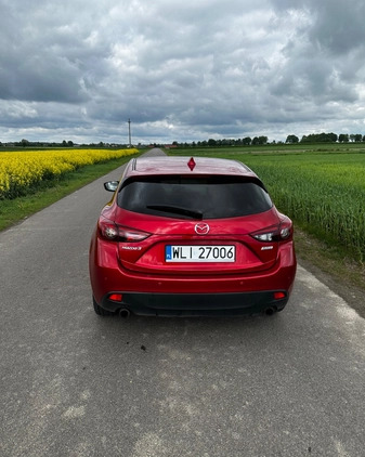 Mazda 3 cena 49500 przebieg: 124568, rok produkcji 2014 z Brzeg Dolny małe 67